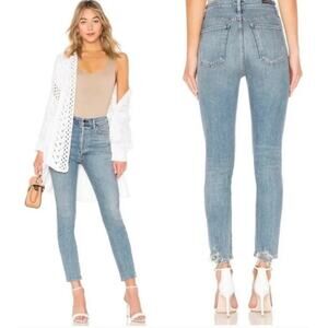 Citizens of Humanity "Olivia" High Rise Slim Ankle Jeans Size 24 Women's